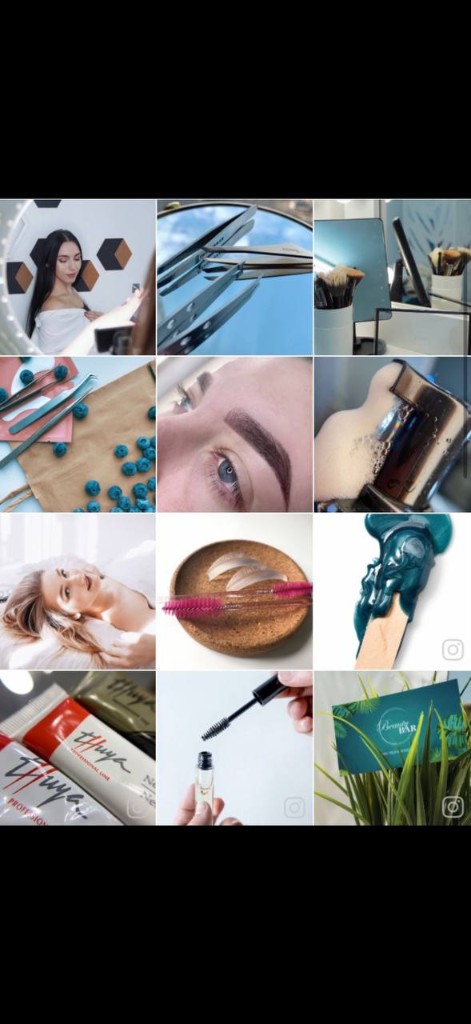 Beauty Bar visual brand content